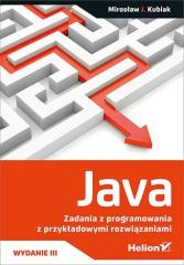 Książka - Java. Zadania z programowania z przykładowymi rozwiązaniami