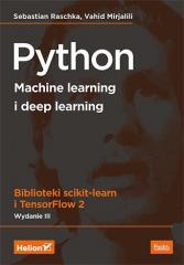 Książka - Python. Machine learning i deep learning. Biblioteki scikit-learn i TensorFlow 2