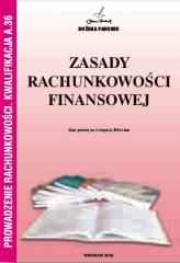 Książka - Zasady rachunkowości finansowej. Kwalifikacja AU.36