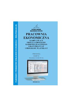 Książka - Pracownia Ekonomiczna cz.III Kadry i płace PADUREK