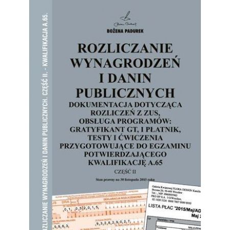 Książka - Rozliczanie wynagrodzeń i danin publicznych cz.II