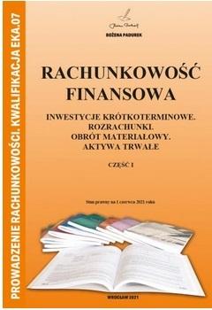 Książka - Rachunkowość Finansowa część I PADUREK