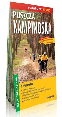 Książka - Puszcza Kampinoska mapa turystyczna 1:40 000