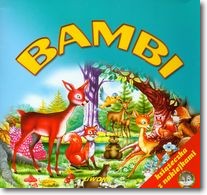 Książka - Naklejanka - Bambi LIWONA