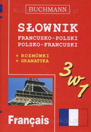 Książka - Słownik 3w1 francusko-polski, polsko-francuski