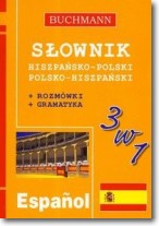 Książka - Słownik 3w1 hiszpańsko-polski, polsko-hiszpański