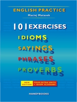 Książka - English Practice 101 Exercises - idiomy