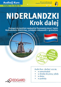 Książka - Niderlandzki. Krok dalej. Książka + 3 x Audio CD