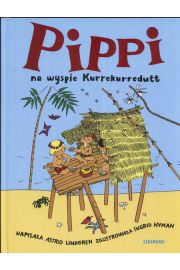 Książka - Pippi na wyspie Kurrekurredutt