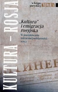 Książka - Kultura i emigracja rosyjska. T.2