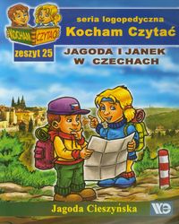 Książka - Kocham Czytać Zeszyt 25 Jagoda i Janek w Czechach