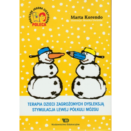 Książka - Terapia dzieci zagrożonych dysleksją symulacja lewej półkuli mózgu