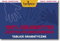 Książka - 100% gramatyki języka francuskiego Tablice gramatyczne