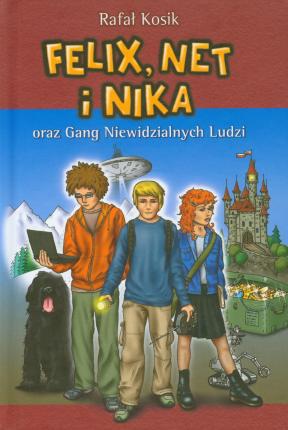 Książka - Felix, Net i Nika oraz Gang Niewidzialnych Ludzi