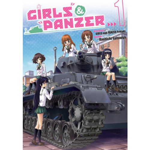 Książka - Girls und Panzer t.1