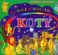 Książka - Koty wesołe wierszyki