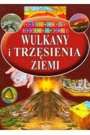 Książka - Ilustrowana encyklopedia - Wulkany i trzęsienie..
