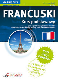 Książka - Francuski - Kurs podstawowy (Audio Kurs)  EDGARD