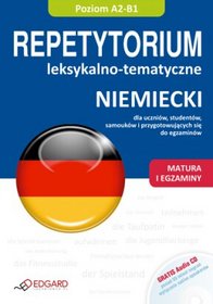 Książka - Niemiecki  Repetytorium leksykalno tematyczne   CD
