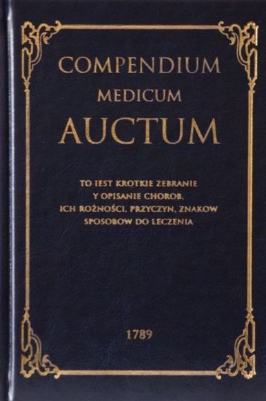 Książka - Compendium Medicum Auctum