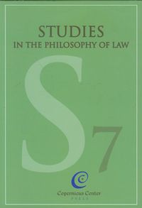 Książka - Studies in the philosophy of law  vol. 7