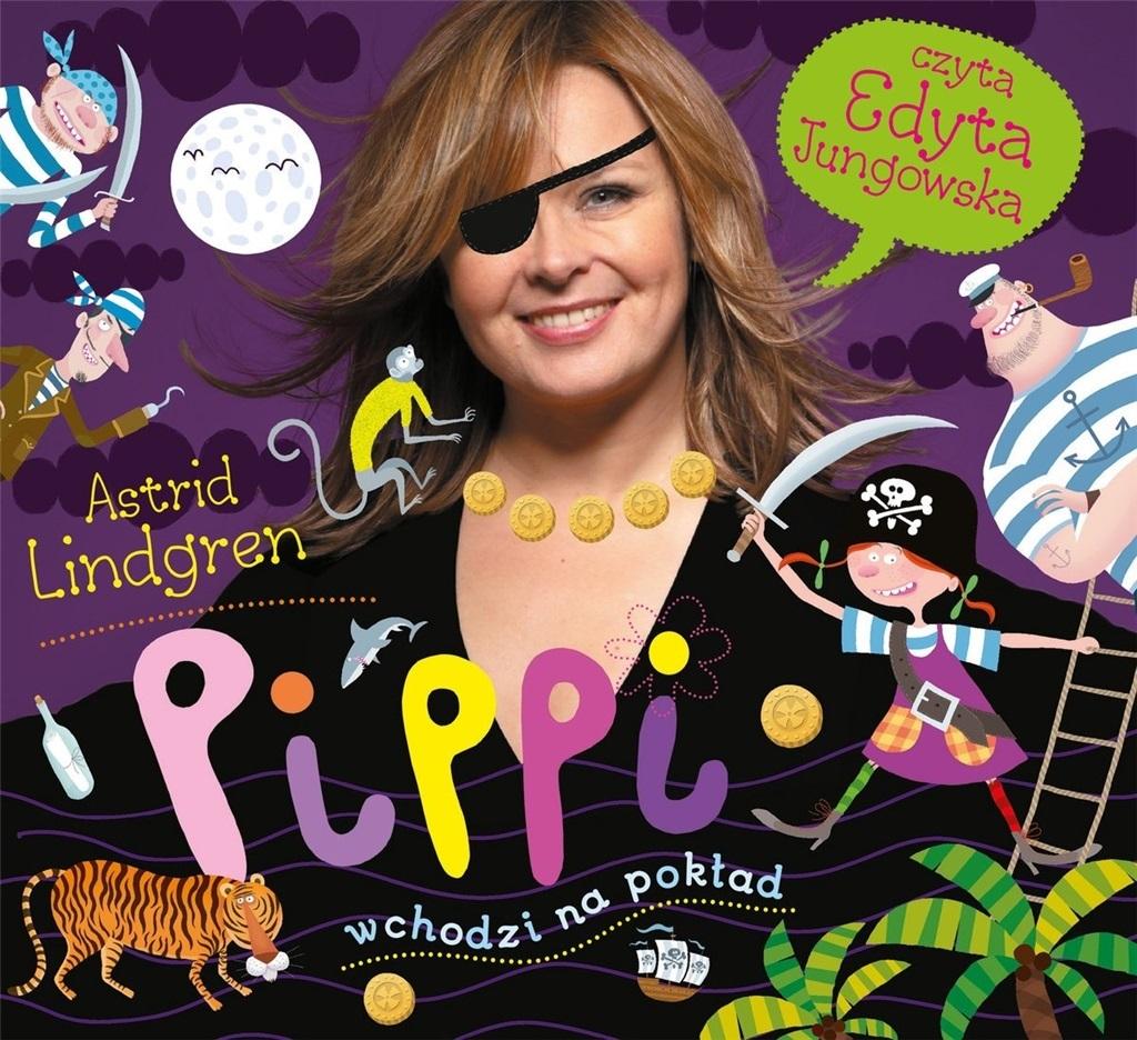 Pippi wchodzi na pokład audiobook