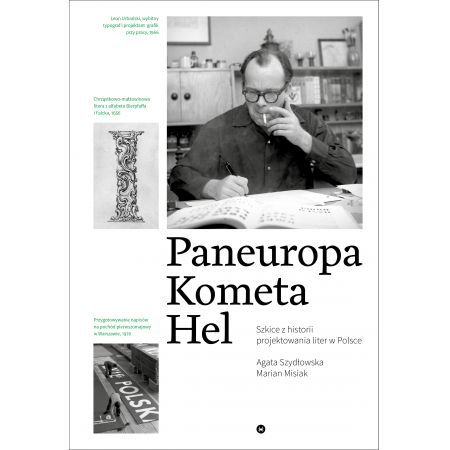 Książka - Paneuropa kometa hel szkice z historii projektowania liter w Polsce