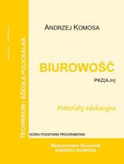 Książka - Biurowość. PKZ (A.m). Materiały edukacyjne