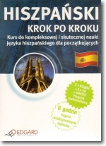 Książka - EDGARD Hiszpański Krok po Kroku z CD