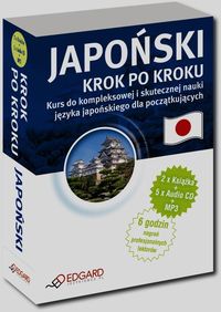Książka - EDGARD Japoński Krok Po Kroku z CD