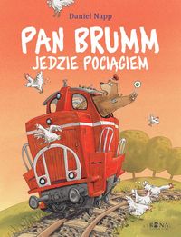 Książka - Pan Brumm jedzie pociągiem