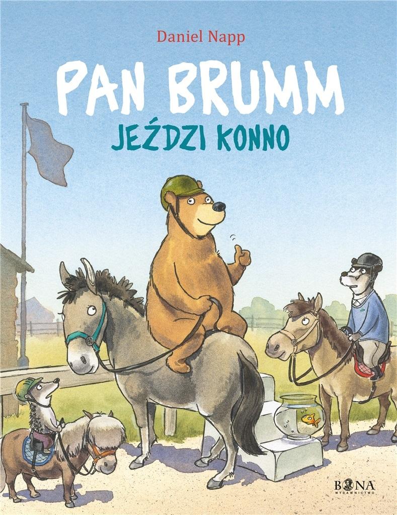 Książka - Pan Brumm jeździ konno