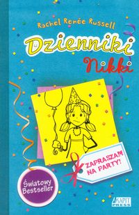 Książka - Dziennikii Nikki Zapraszam na party