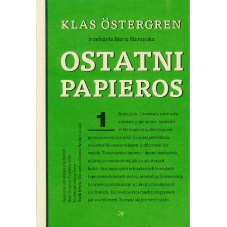 Ostatni papieros