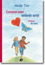 Książka - Czerwone serce, niebieski motyl