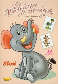 Książka - Wklejam i maluję - Słoń