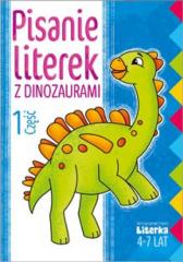 Książka - Pisanie literek z dinozaurami cz.1