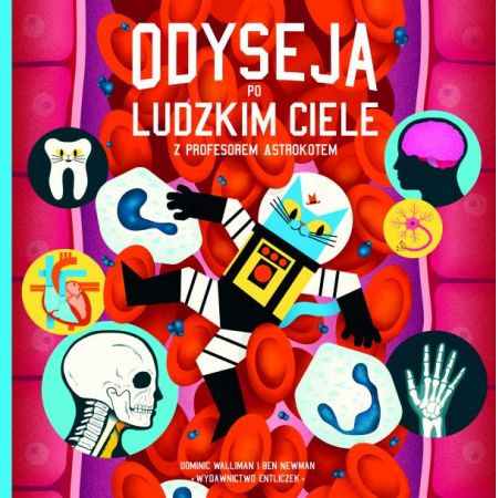 Książka - Odyseja po ludzkim ciele z profesorem astrokotem