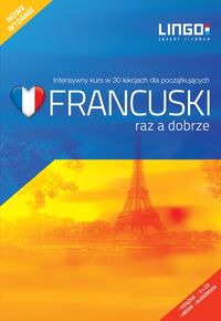 Książka - Francuski raz a dobrze intensywny kurs języka francuskiego w 30 lekcjach książka + CD