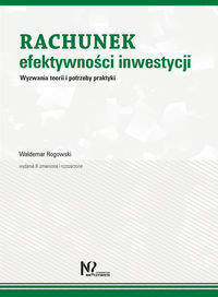 Rachunek efektywności inwestycji - Waldemar Rogowski