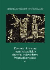 Książka - Kościoły i klasztory rzymskokatolickie dawnego...