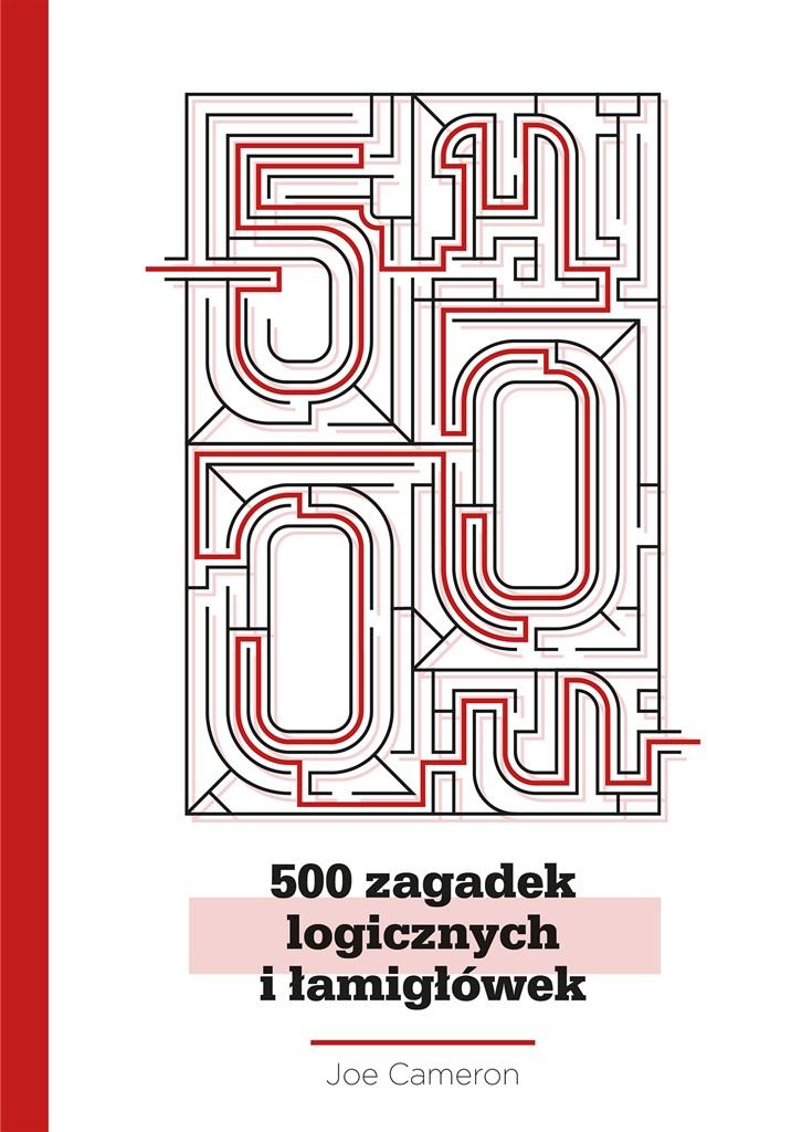Książka - 500 zagadek logicznych i łamigłówek