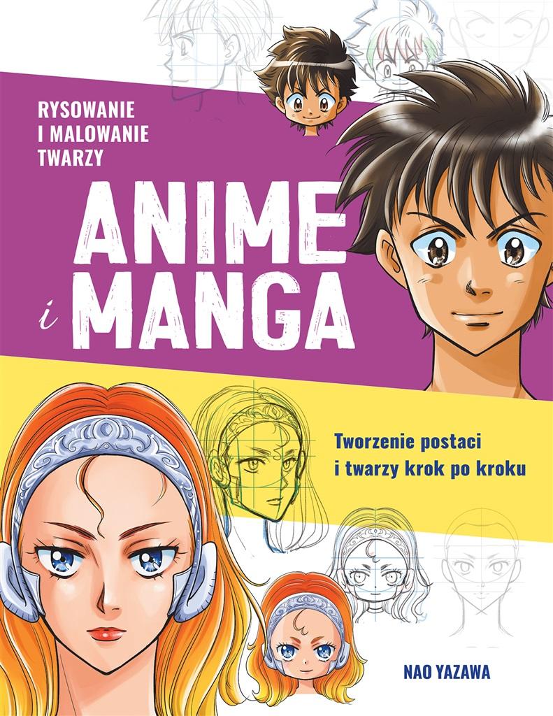 Książka - Rysowanie i malowanie twarzy. Anime i manga