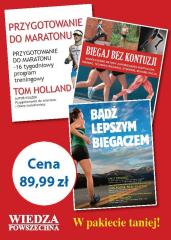 Książka - Biegaj bez kontuzji / Bądź lepszym biegaczem / Przygotowanie do maratonu