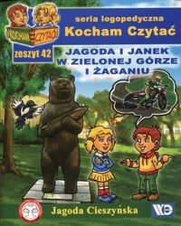 Książka - Kocham czytać Zeszyt 42 Jagoda i Janek w Zielonej Górze i Żaganiu