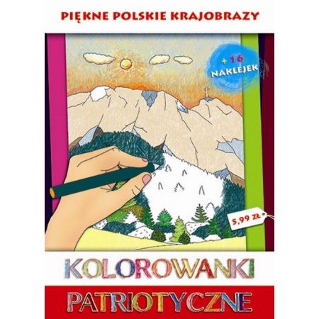 Książka - Kolorowanki Patriotyczne. Piękne polskie krajobrazy