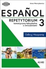 Książka - Espańol 3 Repetytorium tematyczno - leksykalne z ćwiczeniami