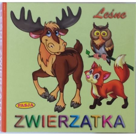 Książka - Leśne zwierzątka. harmonijka