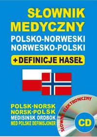 Książka - Słownik medyczny polsko-norweski norwesko-pol + CD