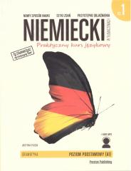 Książka - Niemiecki w tłumaczeniach. Praktyczny kurs językowy. Gramatyka. Część 1. Poziom A1 + CD